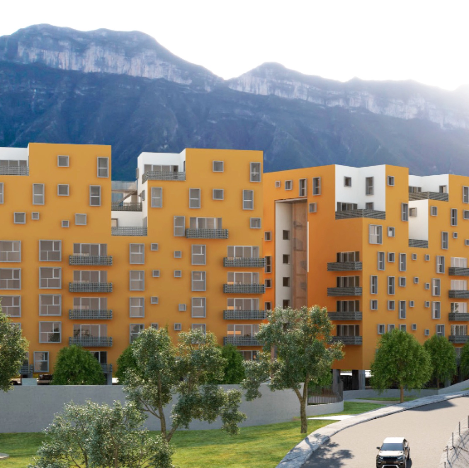 Departamento en venta en SM Col, Monterrey — fachada